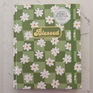 Blessed Weekly Planner 2024-2025, Hardcover- NWT